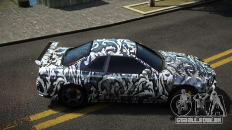 Nissan Skyline R34 Dezro S3 para GTA 4