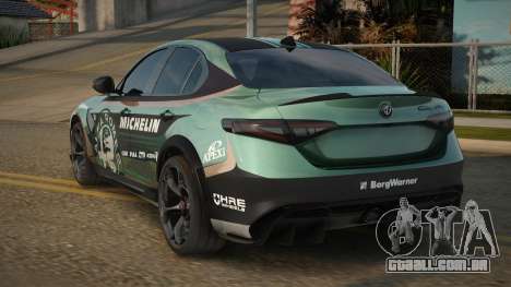 Alfa Romeo Giulia JP para GTA San Andreas