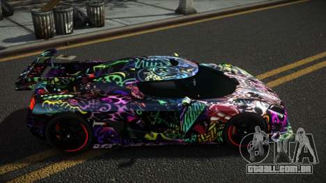 Koenigsegg Agera One Toshimy S13 para GTA 4