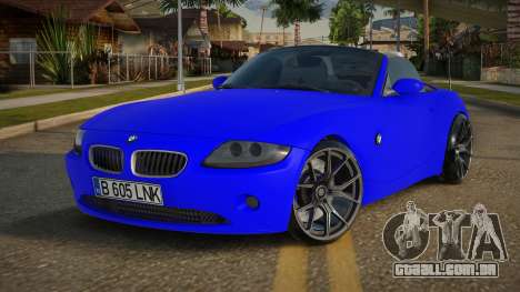 BMW Z4 Cabrio Blue para GTA San Andreas