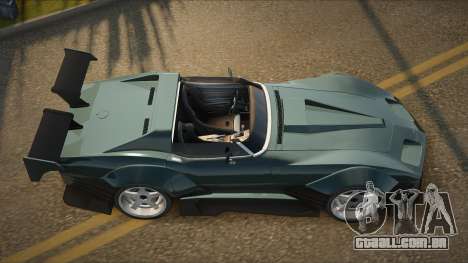 Chevrolet Corvette C3 Roadster para GTA San Andreas
