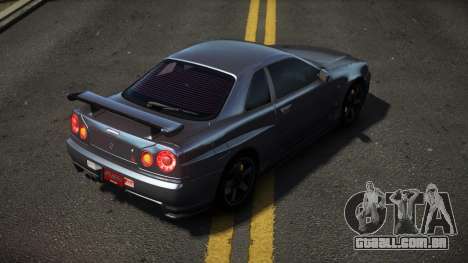 Nissan Skyline R34 Dezro para GTA 4