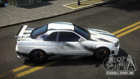 Nissan Skyline R34 Dezro S11 para GTA 4
