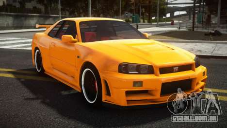 Nissan Skyline R34 Wachiko para GTA 4