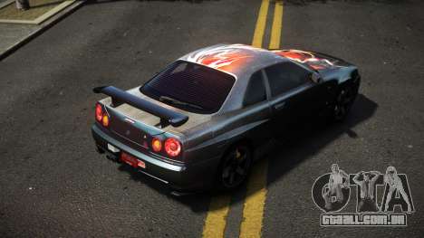 Nissan Skyline R34 Dezro S14 para GTA 4
