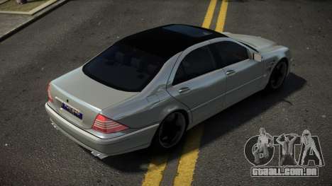 Mercedes-Benz S550 Cetrom para GTA 4