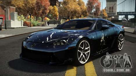 Lexus LFA Fibuna S6 para GTA 4