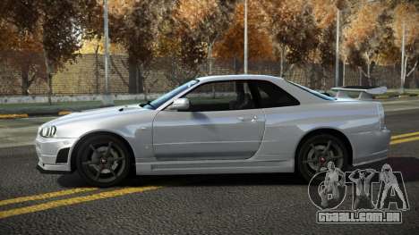 Nissan Skyline R34 Casbo para GTA 4