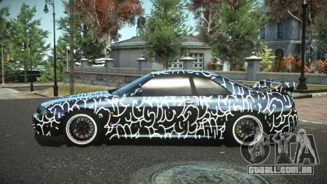 Nissan Skyline R33 Hikoshi S3 para GTA 4