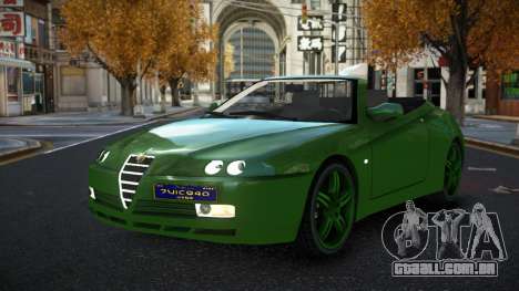 Alfa Romeo Spider Cober para GTA 4