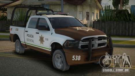 Dodge Ram Policia Estatal Tamaulipas para GTA San Andreas