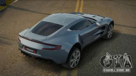 Aston Martin One-77 Spola para GTA San Andreas