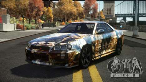 Nissan Skyline R34 Dezro S10 para GTA 4