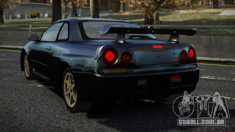 Nissan Skyline R34 Botraf para GTA 4