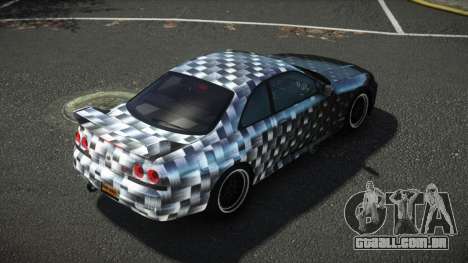 Nissan Skyline R33 Hikoshi S11 para GTA 4