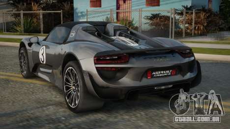 Porsche 918 Spyder V2.1 para GTA San Andreas