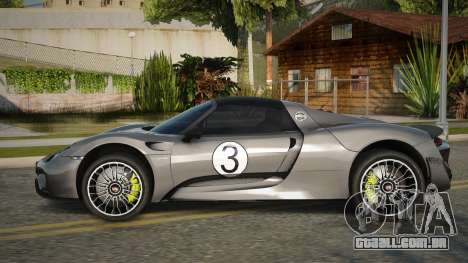 Porsche 918 Spyder V2.1 para GTA San Andreas