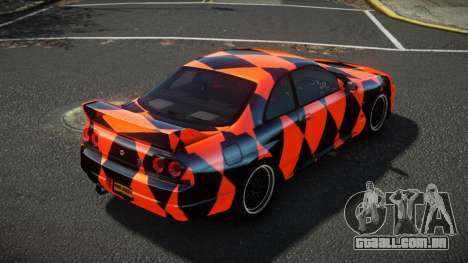 Nissan Skyline R33 Hikoshi S14 para GTA 4