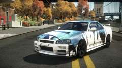 Nissan Skyline R34 Dezro S5 para GTA 4