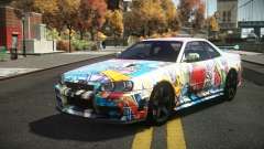 Nissan Skyline R34 Dezro S4 para GTA 4