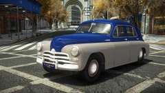 GAZ M20V Retro para GTA 4