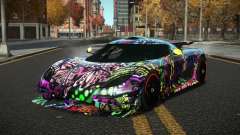 Koenigsegg Agera One Toshimy S13 para GTA 4