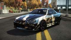 Nissan Skyline R34 Dezro S7 para GTA 4