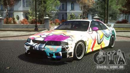 Nissan Skyline R33 Hikoshi S2 para GTA 4