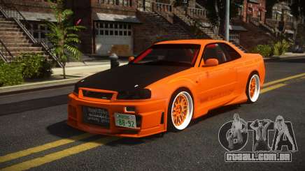 Nissan Skyline R33 Dukin para GTA 4
