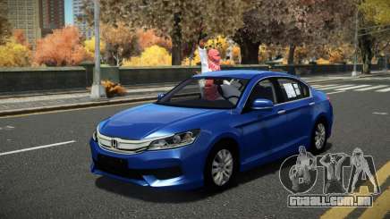 Honda Accord 2017 with Arab Passengers para GTA 4