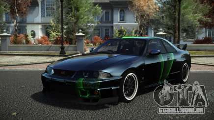 Nissan Skyline R33 Hikoshi S10 para GTA 4