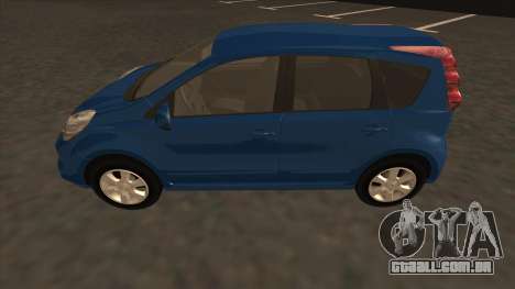 Nissan Note 2011 [IVF] para GTA San Andreas