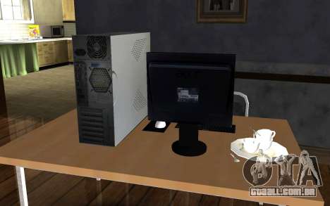 Computador na casa Cj para GTA San Andreas