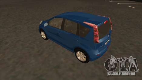 Nissan Note 2011 [IVF] para GTA San Andreas