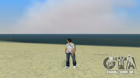 Camisa em Euro para GTA Vice City