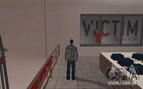 Camiseta com rublos para GTA CR para GTA San Andreas