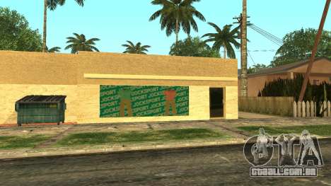 Gym Vice City para GTA San Andreas