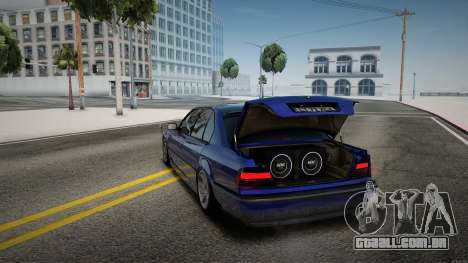 Bmw E38 Subwoofer para GTA San Andreas