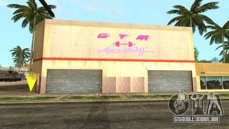 Gym Vice City para GTA San Andreas