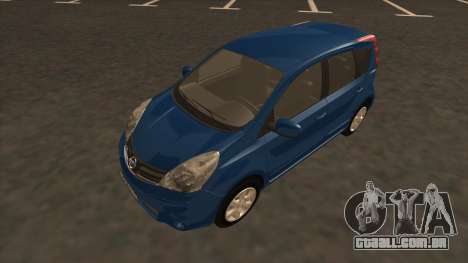 Nissan Note 2011 [IVF] para GTA San Andreas