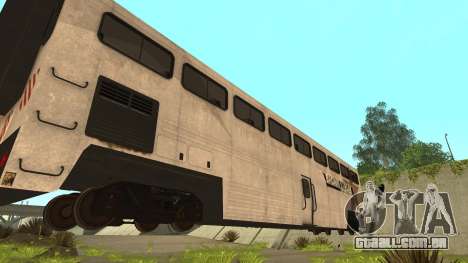 Carro HD BROWN STREAK V1.8.1 (VAGÃO FERROVIÁRIO) para GTA San Andreas
