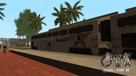 Carro HD BROWN STREAK V1.8.1 (VAGÃO FERROVIÁRIO) para GTA San Andreas