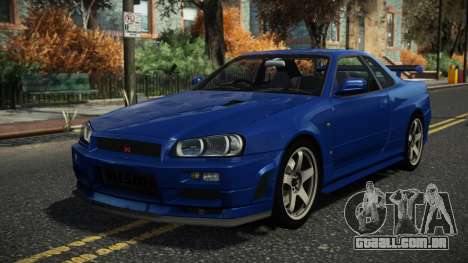 Nissan Skyline R34 Sharino para GTA 4
