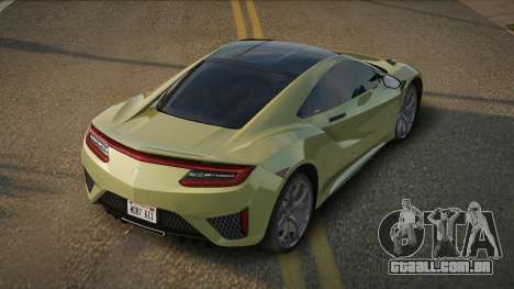 Acura NSX DTR para GTA San Andreas