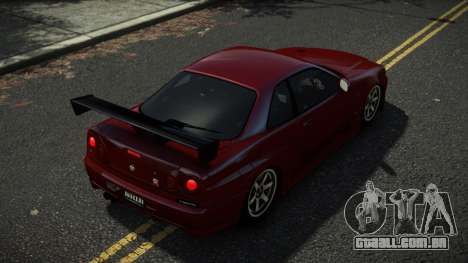 Nissan Skyline R34 Reatil para GTA 4