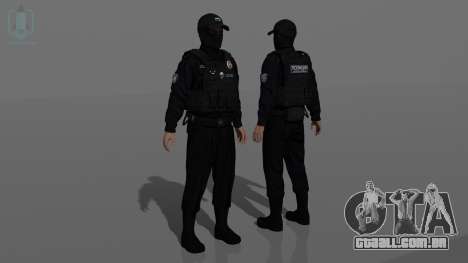 Funcionário do Departamento de Polícia para GTA San Andreas
