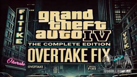 IV CE OvertakeFix V3 para GTA 4