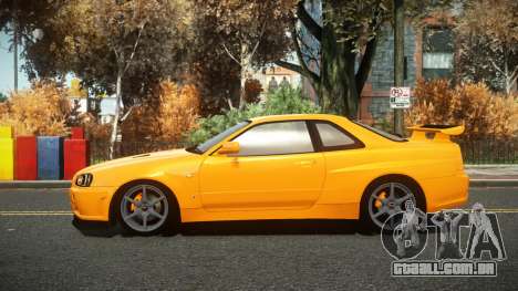Nissan Skyline R34 Heyku para GTA 4