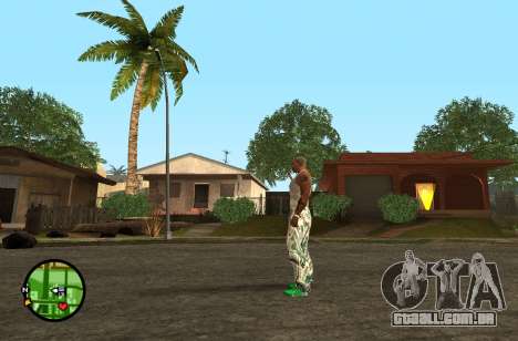 Calças estilo buck para GTA San Andreas