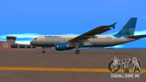 Airbus A320 200 Pobeda Airlines para GTA San Andreas
